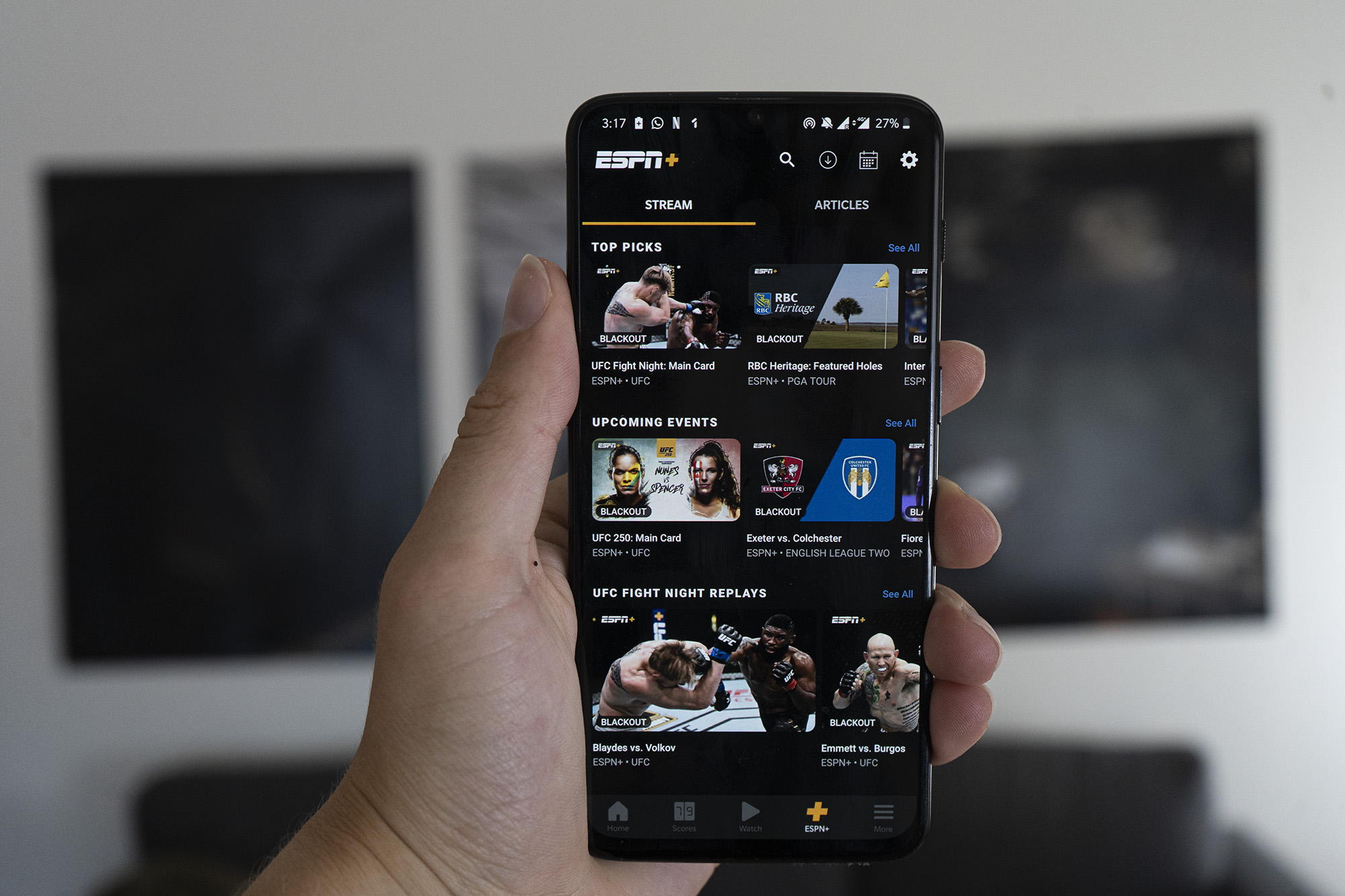 New WatchESPN App for Android Devices Now Available Free to Download - ESPN  Press Room U.S.