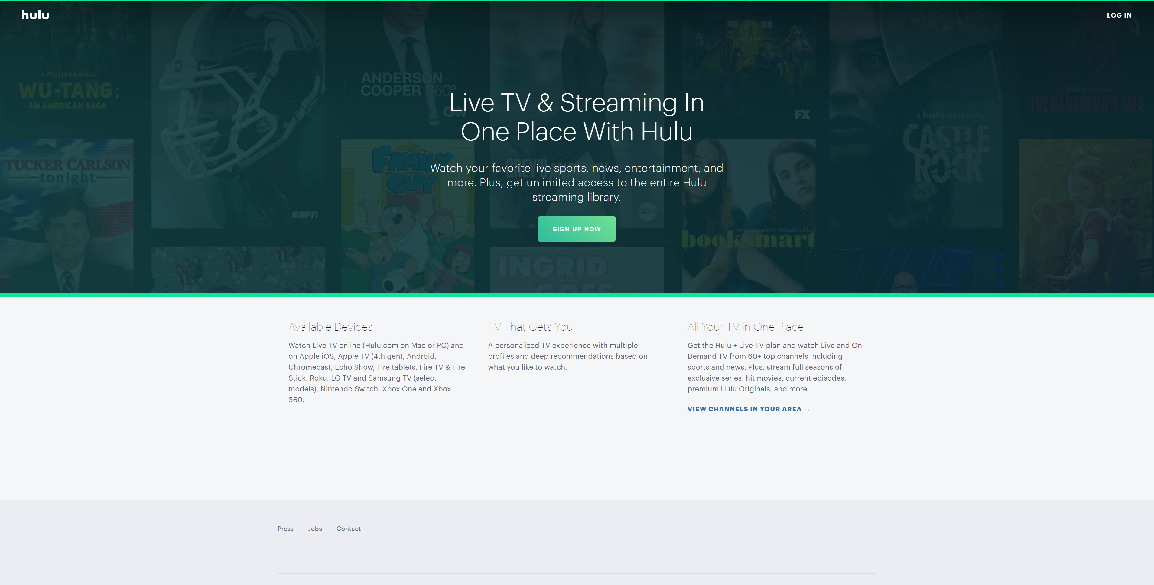 Watch live sports on Hulu