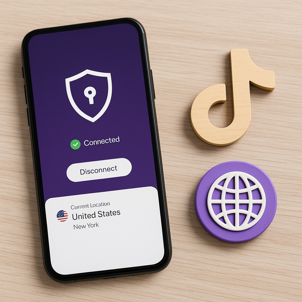 Change Your TikTok Region with PrivateVPN