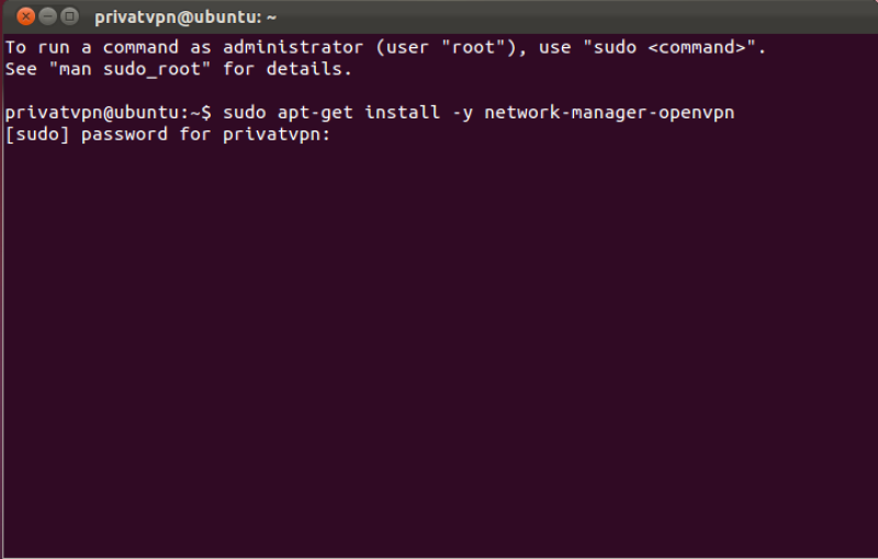 Second Linux Terminal Screen