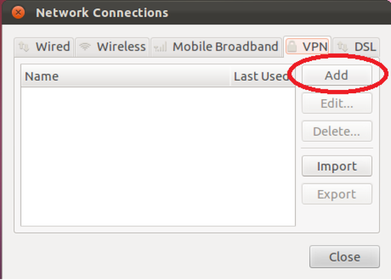 Add Network Connections On Linux