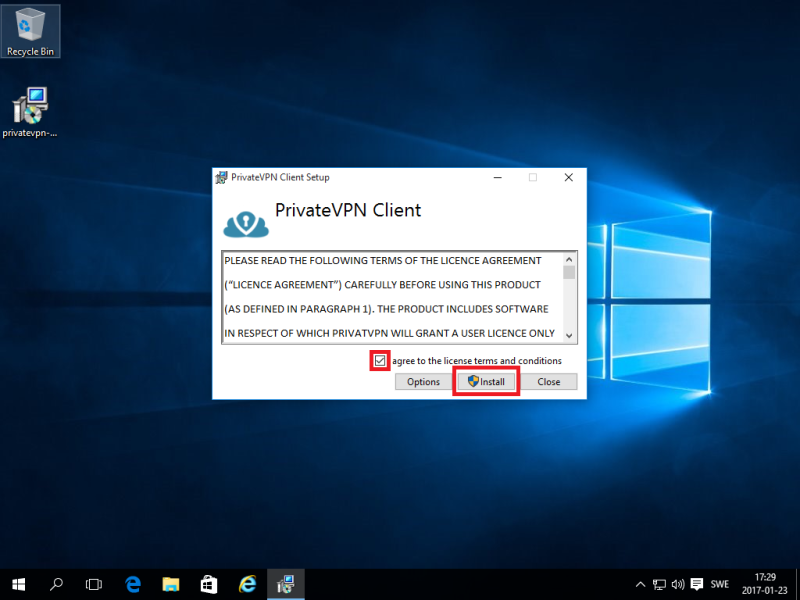 Setting Up PrivateVPN APP on Your Windows 10 device