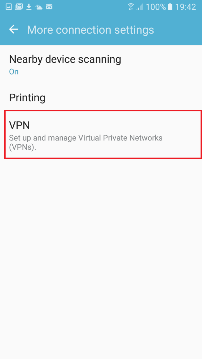 Set up and manage VPN