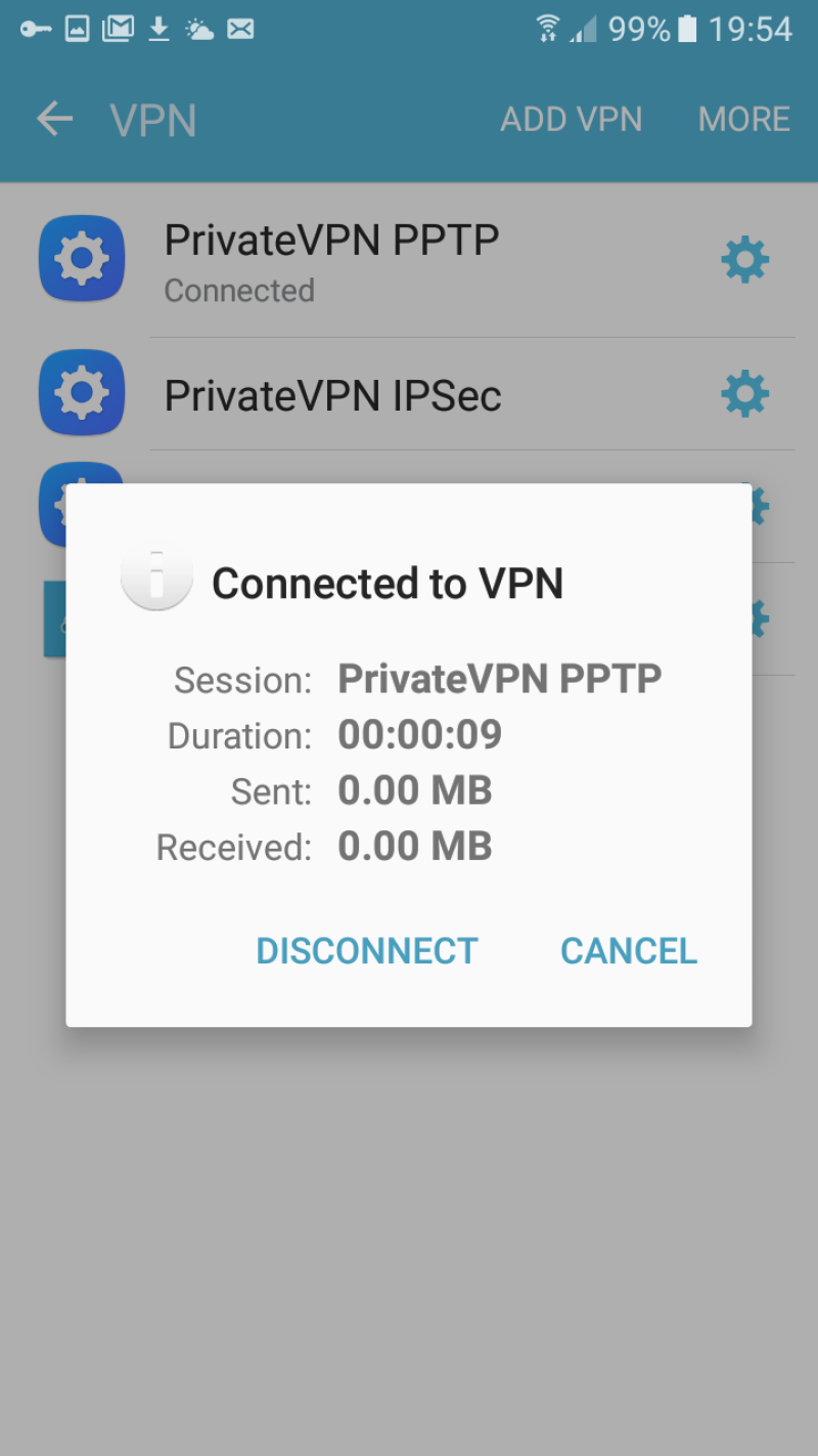 Enjoy your private internet surf on your Android